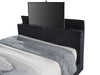 Tisdall Wingback TV Bed with Flame Visualizer - All Brands Furniture (NJ)