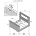 Tisdall Wingback TV Bed with Flame Visualizer - All Brands Furniture (NJ)