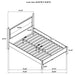 Mason Panel Platform Bed - All Brands Furniture (NJ)