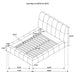 Nollet Panel Platform Bed - All Brands Furniture (NJ)