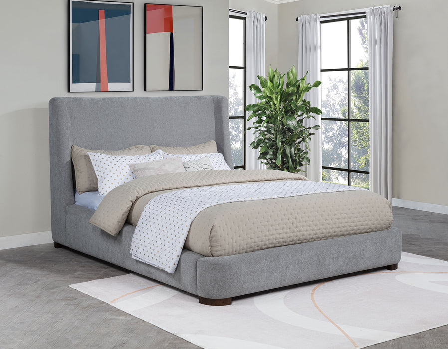 Rennes Wingback Platform Bed - All Brands Furniture (NJ)