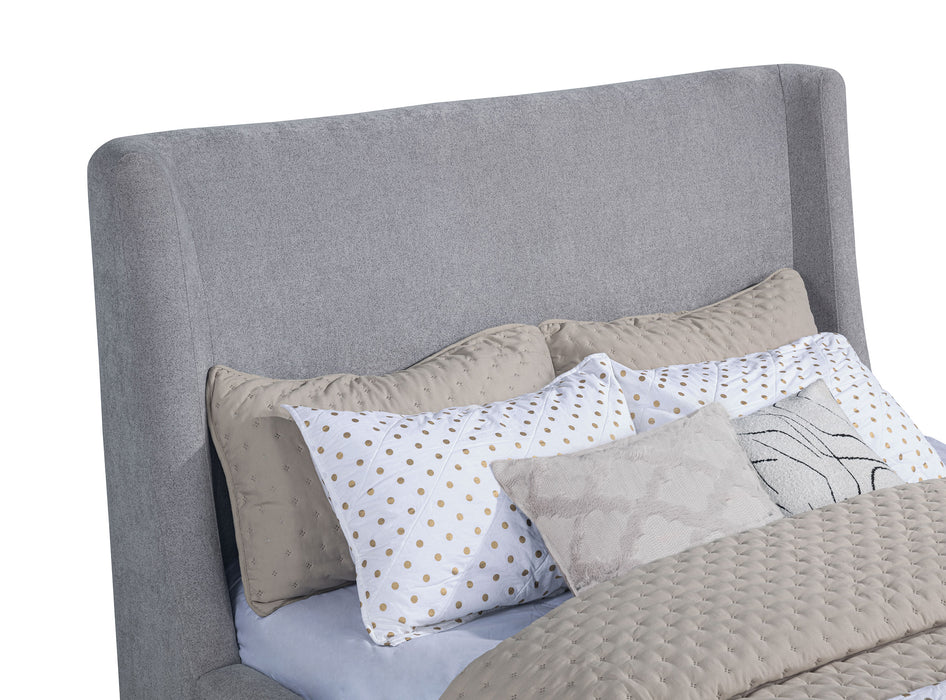 Rennes Wingback Platform Bed - All Brands Furniture (NJ)