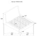 Rennes Wingback Platform Bed - All Brands Furniture (NJ)
