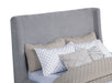Rennes Wingback Platform Bed - All Brands Furniture (NJ)