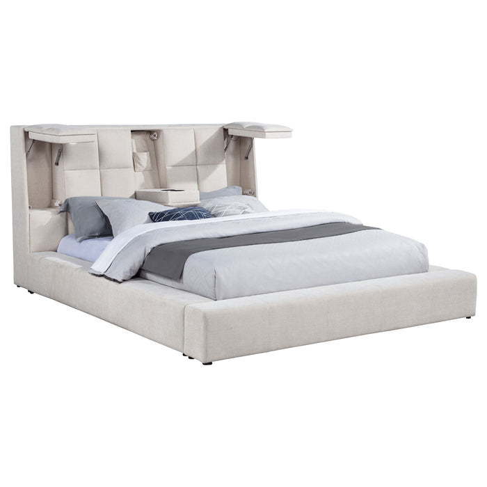 Dreux Panel Platform Bed - All Brands Furniture (NJ)