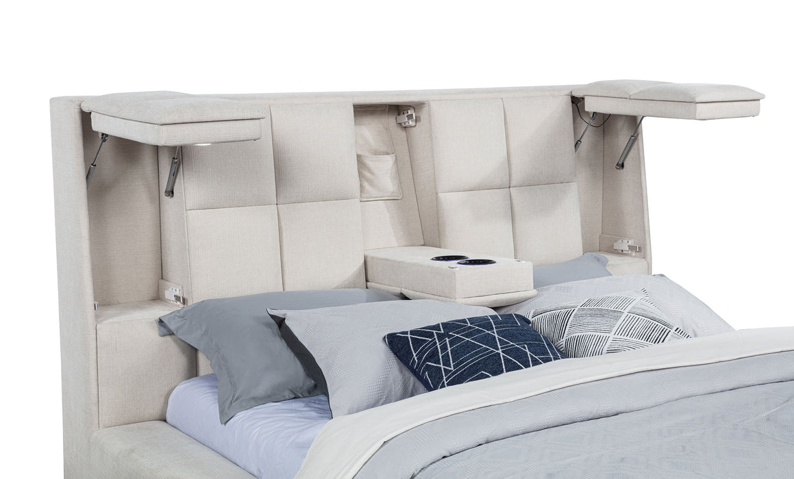 Dreux Panel Platform Bed - All Brands Furniture (NJ)