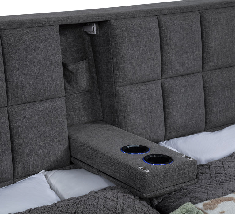 Dreux Panel Platform Bed - All Brands Furniture (NJ)