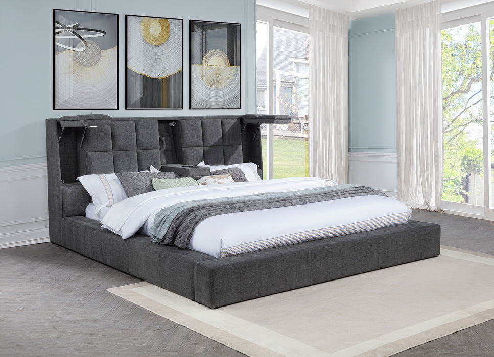 Dreux Panel Platform Bed - All Brands Furniture (NJ)