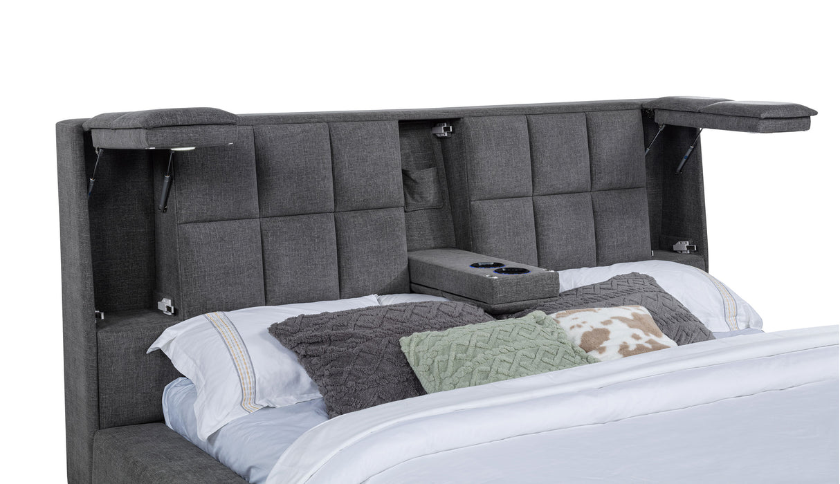 Dreux Panel Platform Bed - All Brands Furniture (NJ)