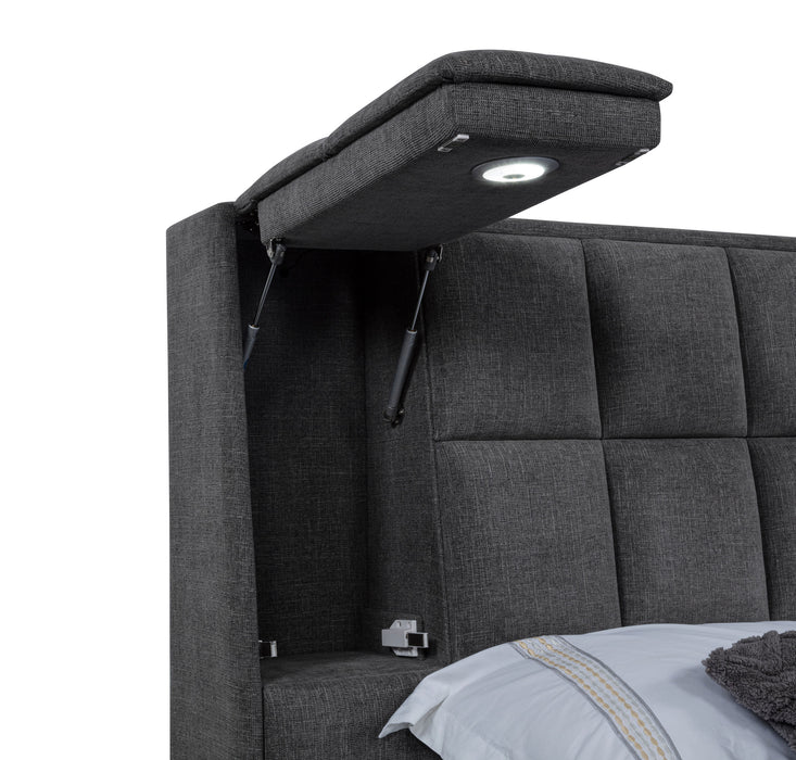 Dreux Panel Platform Bed - All Brands Furniture (NJ)