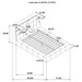 Dreux Panel Platform Bed - All Brands Furniture (NJ)