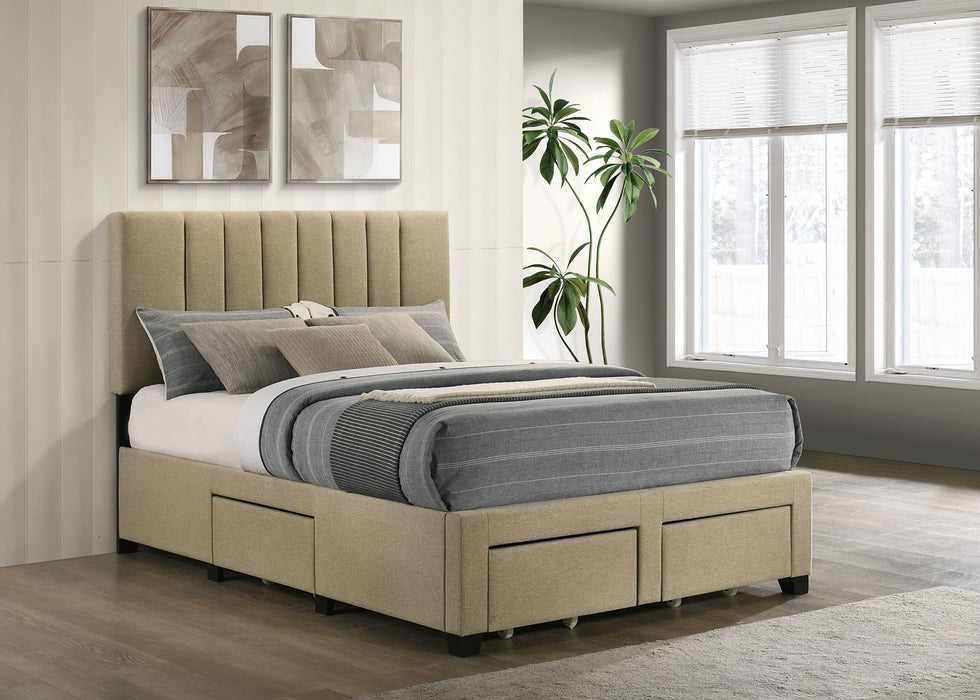 Wheatland Panel Platform Storage Bed - All Brands Furniture (NJ)