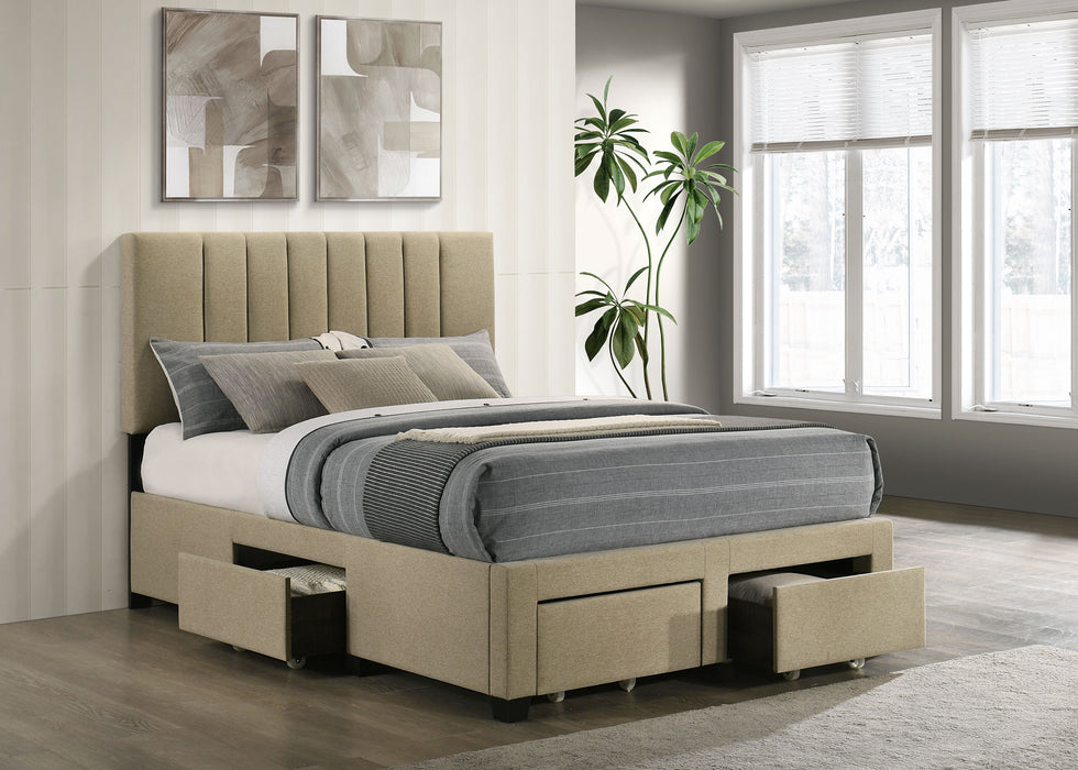 Wheatland Panel Platform Storage Bed - All Brands Furniture (NJ)