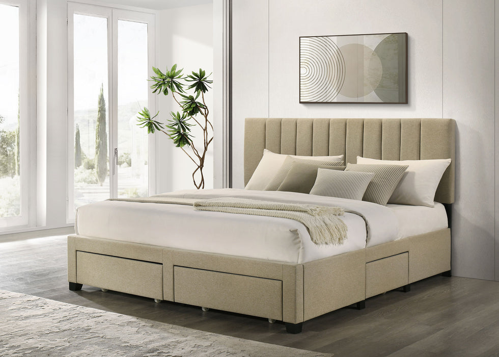 Wheatland Panel Platform Storage Bed - All Brands Furniture (NJ)