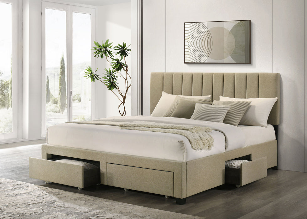 Wheatland Panel Platform Storage Bed - All Brands Furniture (NJ)