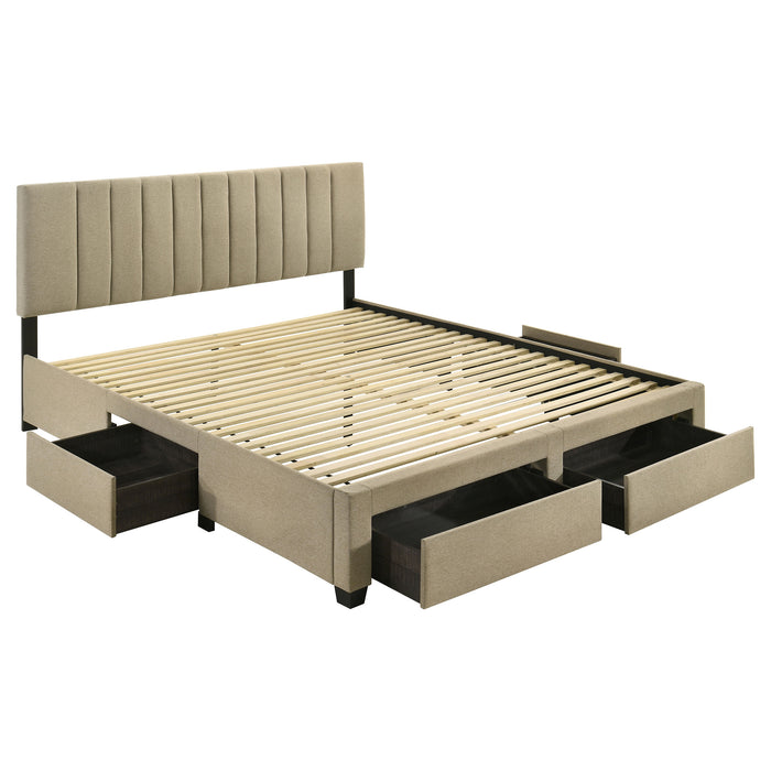 Wheatland Panel Platform Storage Bed - All Brands Furniture (NJ)