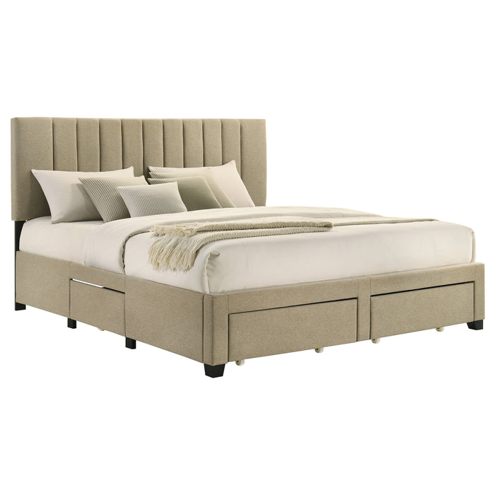 Wheatland Panel Platform Storage Bed - All Brands Furniture (NJ)