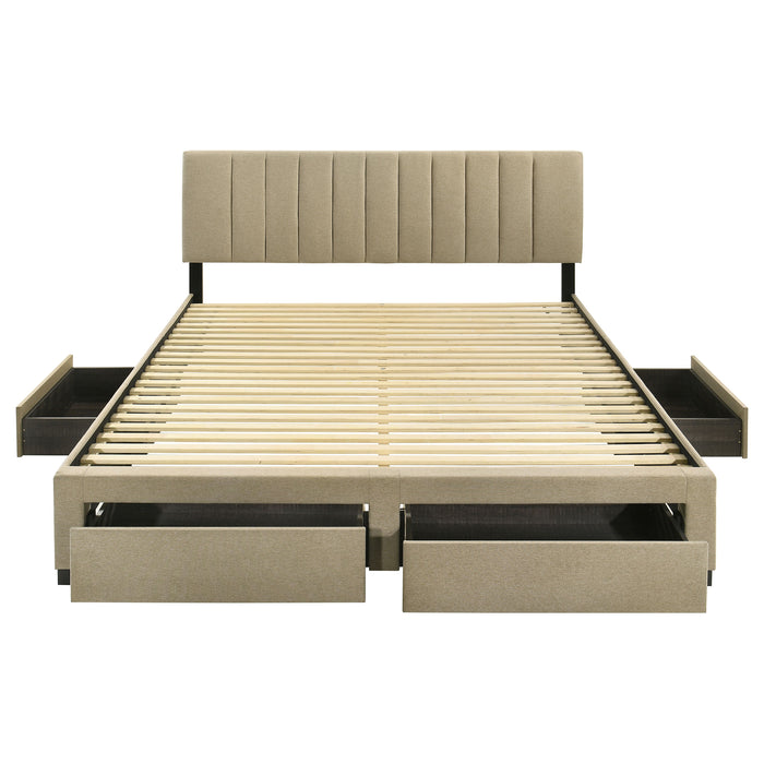 Wheatland Panel Platform Storage Bed - All Brands Furniture (NJ)