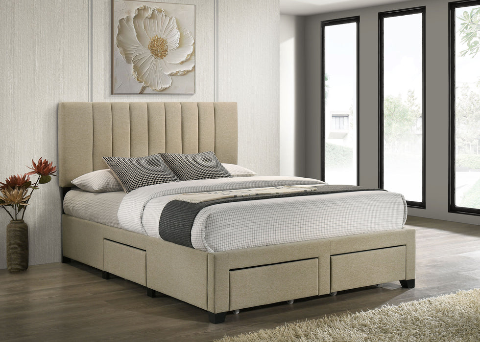 Wheatland Panel Platform Storage Bed - All Brands Furniture (NJ)