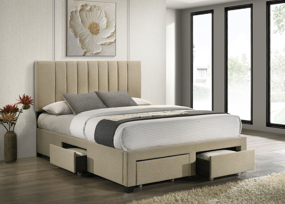 Wheatland Panel Platform Storage Bed - All Brands Furniture (NJ)