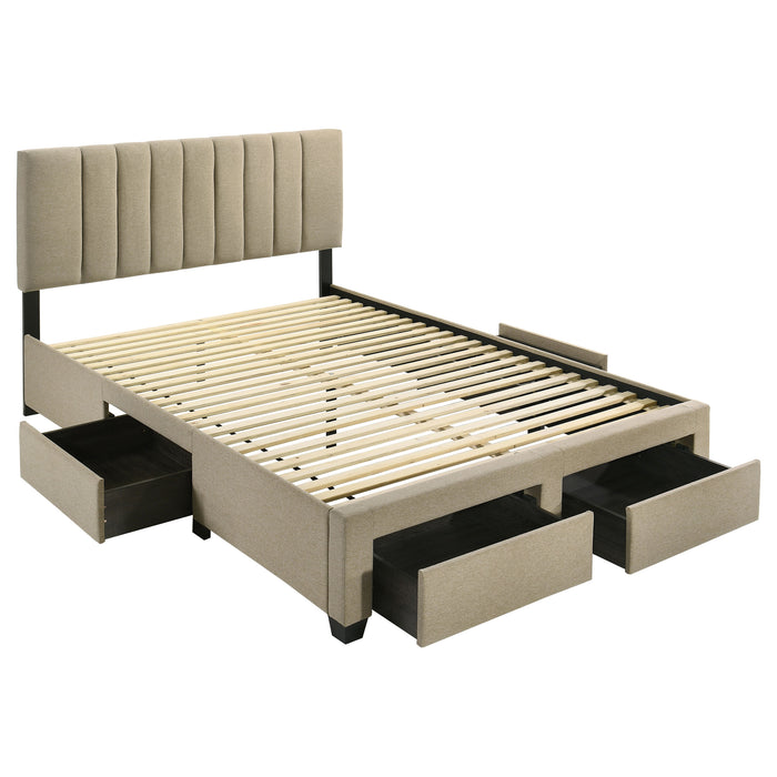 Wheatland Panel Platform Storage Bed - All Brands Furniture (NJ)