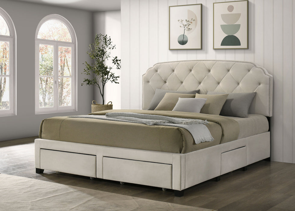 Marianna Panel Platform Storage Bed - All Brands Furniture (NJ)