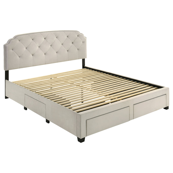 Marianna Panel Platform Storage Bed - All Brands Furniture (NJ)