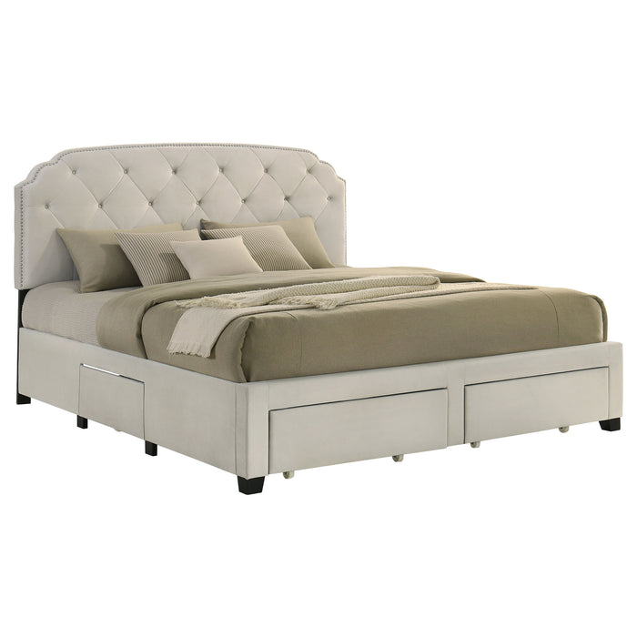 Marianna Panel Platform Storage Bed - All Brands Furniture (NJ)