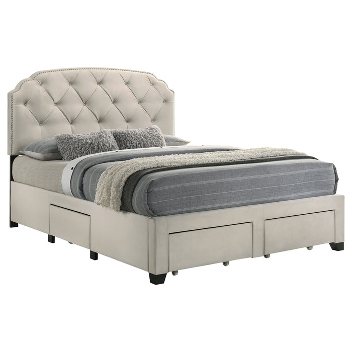 Marianna Panel Platform Storage Bed - All Brands Furniture (NJ)