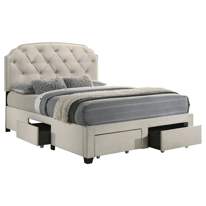 Marianna Panel Platform Storage Bed - All Brands Furniture (NJ)