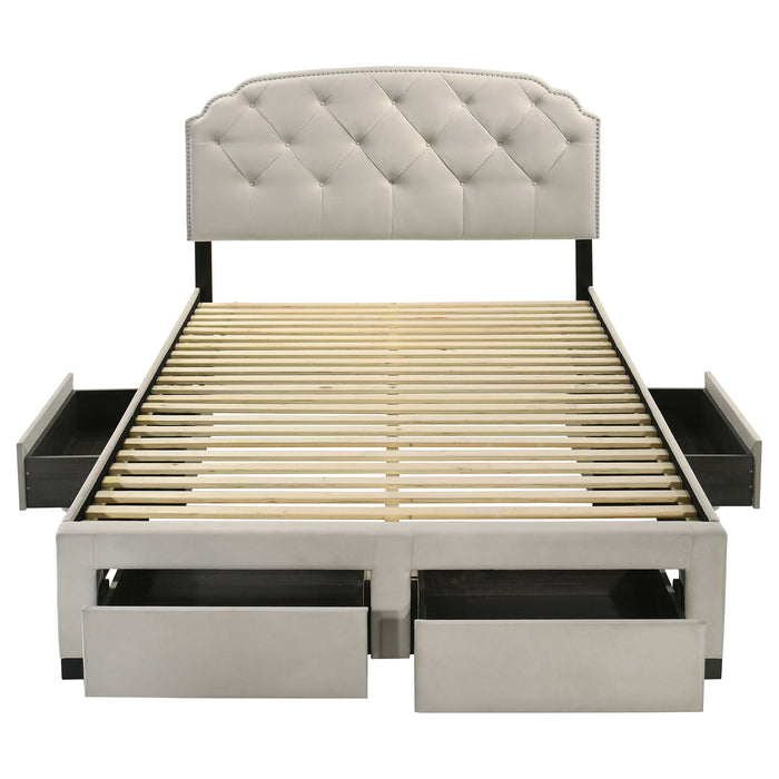 Marianna Panel Platform Storage Bed - All Brands Furniture (NJ)