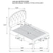 Marianna Panel Platform Storage Bed - All Brands Furniture (NJ)