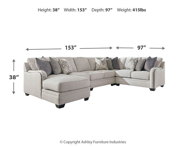 Dellara Sectional with Chaise - All Brands Furniture (NJ)