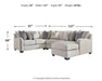 Dellara Sectional with Chaise - All Brands Furniture (NJ)