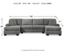 Birkdale Court Sectional - All Brands Furniture (NJ)