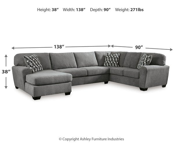 Birkdale Court Sectional with Chaise - All Brands Furniture (NJ)