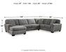 Birkdale Court Sectional with Chaise - All Brands Furniture (NJ)