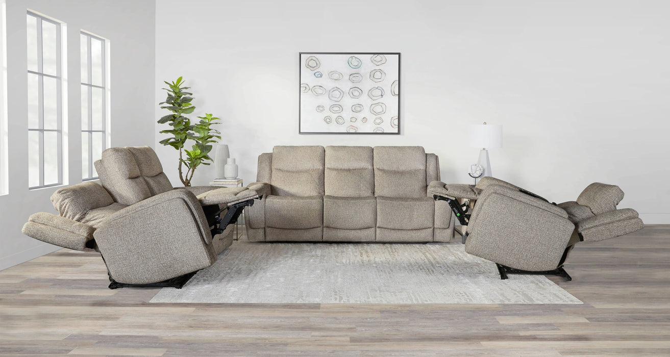 Parker Living Penfield - Frappe Zero Gravity Power Recliner with Heat and Massage