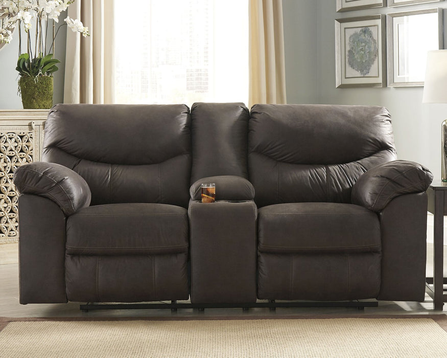 Boxberg Reclining Loveseat with Console - All Brands Furniture (NJ)