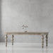 Parker House Crossings - Eden Dining 84 Inch Rectangular Dining Table With 4 Upholstered Chairs