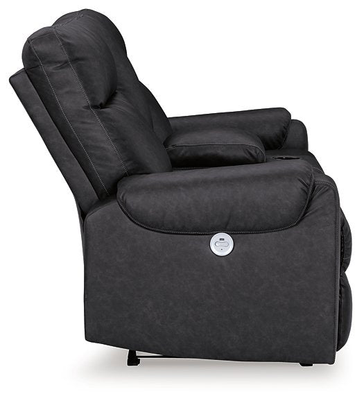 Axtellton Power Reclining Loveseat with Console - All Brands Furniture (NJ)