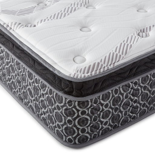 Hayes Medium Plush Pillow Top Hybrid Mattress - All Brands Furniture (NJ)
