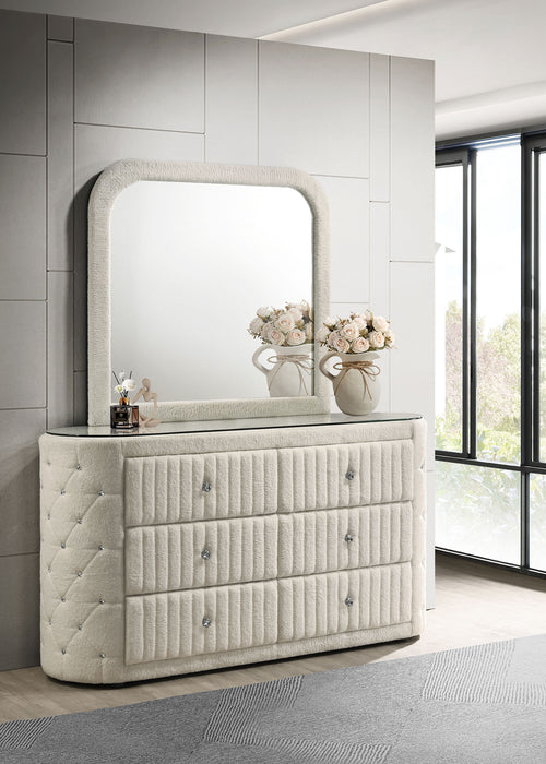 Sonya Dresser with Mirror - All Brands Furniture (NJ)