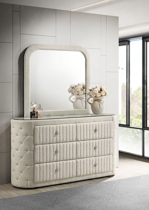 Sonya Dresser with Mirror - All Brands Furniture (NJ)