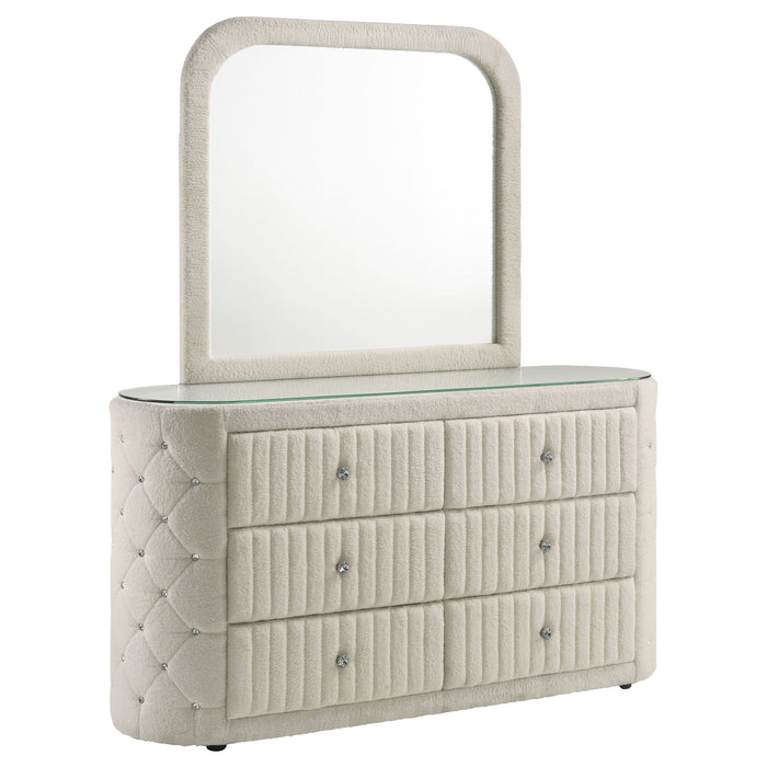 Sonya Dresser with Mirror - All Brands Furniture (NJ)