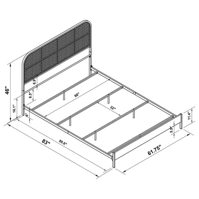 Amherst Panel Bed - All Brands Furniture (NJ)