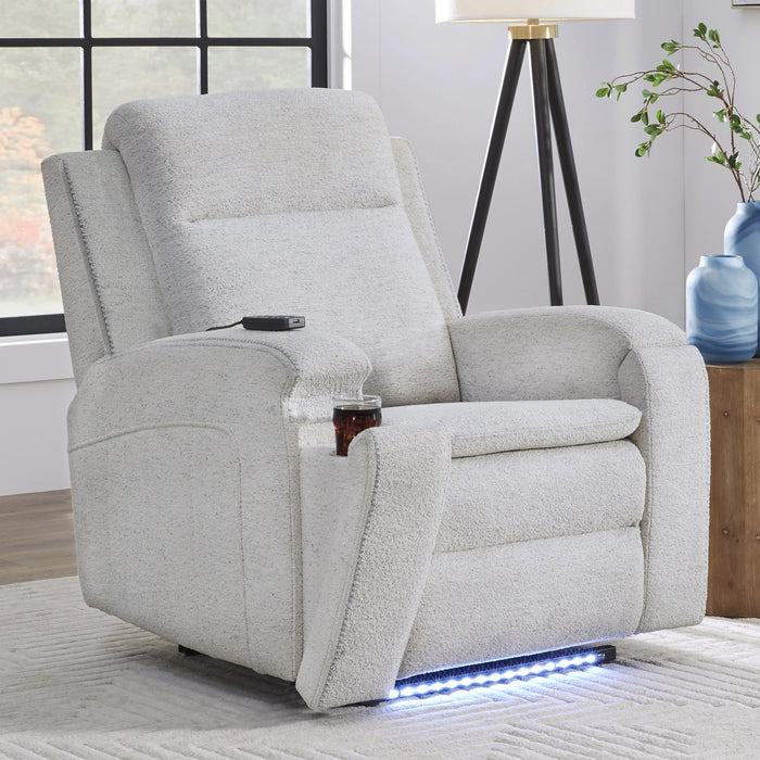 Parker Living Armstrong Power Recliner with Heat Massage and Auto-Glide Two Pack
