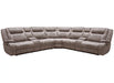 Parker Living Blake - Desert Taupe 7 Piece Modular Reclining Sectional and Entertainment Console