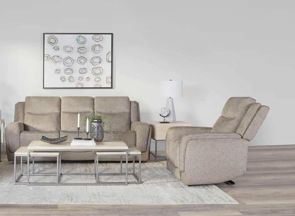Parker Living Penfield - Frappe Power Reclining Sofa and Recliner