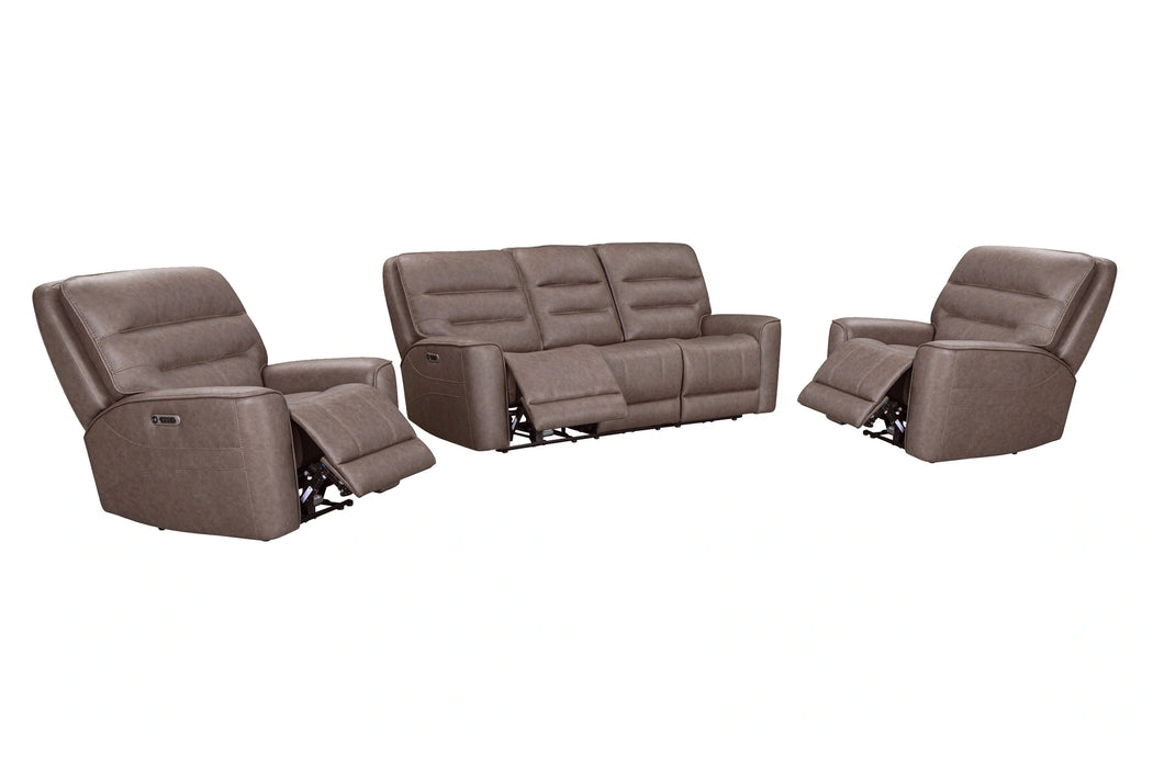 Parker Living Lawson - Sydney Brunette Zero Gravity Power Reclining Sofa and 2 Recliners